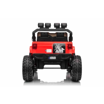 Auto na akumulator Extreme Sport 4x4 Zmienna Wielkość Czerwony SX2539.CR
